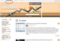 Nueva pestaña con lo mejor de El Blog Salmón y comentarios con Facebook
