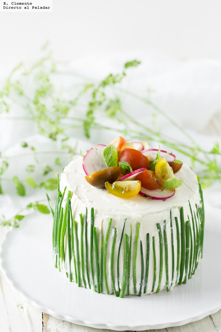 Apúntate a la moda del pastel salado más trendy: receta de Sándwich Cake