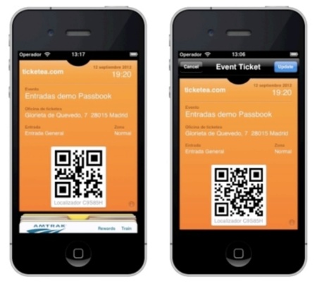 Los vendedores se preparan para Passbook. La imagen de la semana