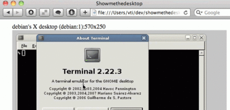 Programando un cliente VNC con WebSockets y Perl