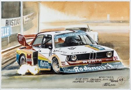 Querrás tener estas 100 pinturas hechas con café en homenaje al centenario de BMW