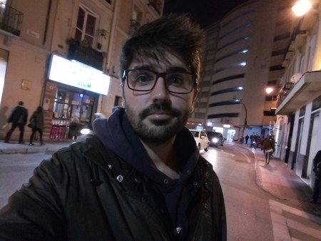 Selfie de noche