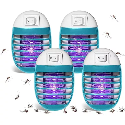 Profesional Lámpara Anti Mosquitos,4pack