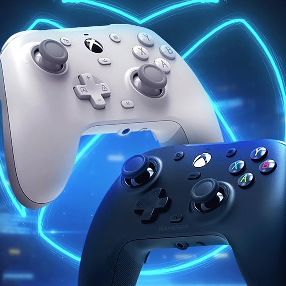GameSir G7 HE Mando con Cable para Xbox y PC, Joysticks Efecto Hall, Negro