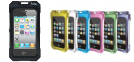 Carcasa acuática para iPhone 4 y 4S de iPega, perfecta para el verano