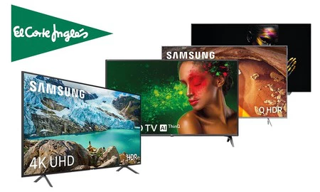 Smart TVs en oferta en El Corte Inglés: hasta un 30% de descuento y envío gratis y en el día en modelos de Samsung y LG