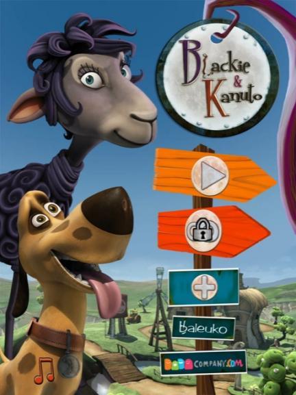 ¡Hasta la Luna con Blackie & Kanuto! es una divertida aplicación para iPad y iPhone