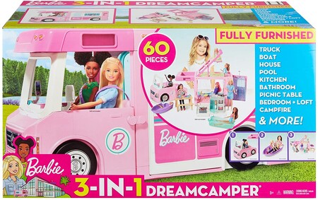 La caravana de Barbie está rebajadísima en Amazon y si la metes en tu cesta hoy llegará justo a tiempo para Navidad