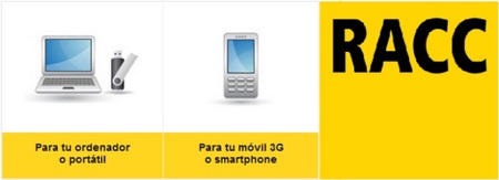 RACC móvil mejora sus tarifas de Internet móvil para smartphone y ordenador