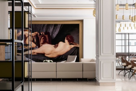 Un hotel lleno de arte e historia en el centro de Madrid