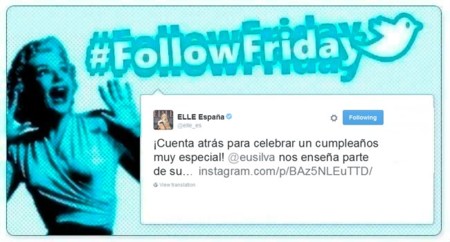 #FollowFriday de Poprosa: de cenas de los Goya, premios de hombres y famosos congelados