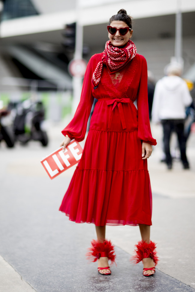 street style rojo san valentin