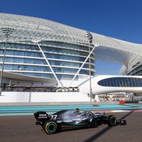 Valtteri Bottas es el más rápido de los últimos libres del año pero va a salir último en Abu Dabi