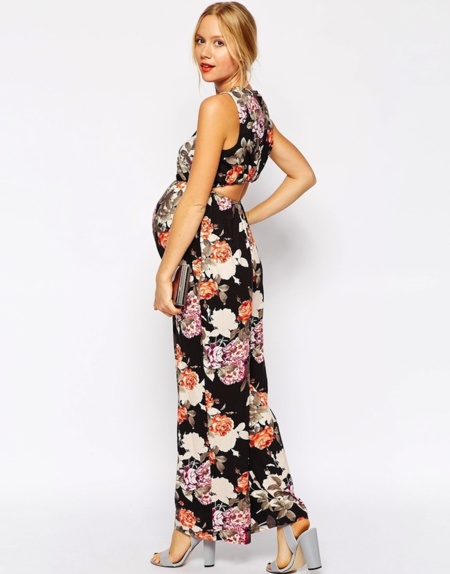La moda de fiesta premamá que viene para la primavera 2015