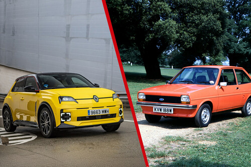 Renault 5 Etech Ford Fiesta 1976