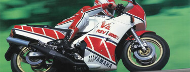 Hace 40 años Yamaha creó la moto más loca que ha existido. Era tan bestia como una MotoGP, y parecía un Tetris japonés 