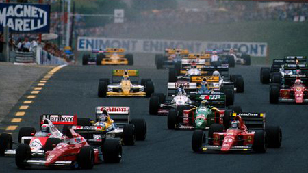 Salida Hungaroring 1989