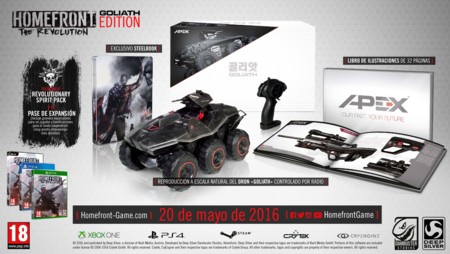 La edición de coleccionista de Homefront: The Revolution te permitirá controlar tu propio dron