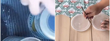 Nunca se me había ocurrido, pero si reutilizas los botes de Nesquik, puedes hacer tú mismo estos organizadores tan prácticos para la despensa