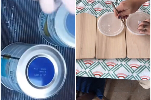 reutilizar botes de nesquik