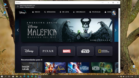 Contar con Disney+ en forma de aplicación en el Menú de Inicio de Windows 10 es muy sencillo con sólo seguir estos pasos