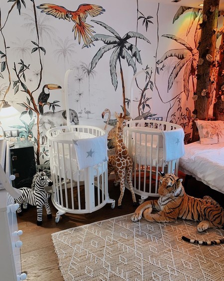 habitación barroca gemelar