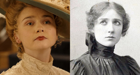 Jessica Barden como Nance O'Neil en 'Monstruo: La historia de Lizzie Borden'
