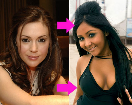 Alyssa Milano y su transformación más salvaje