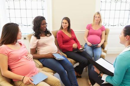 Embarazadas distintas razas