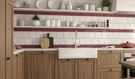 Cocina estilo vintage.