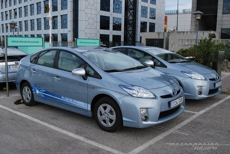 Plazas de aparcamiento para coches eléctricos
