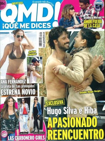 Hugo Silva e Hiba Abouk, se dan un segundo chance, ¡qué monos!