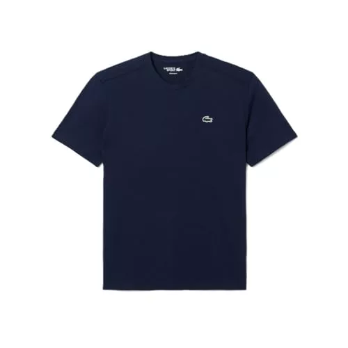 Lacoste Th7618 Camiseta, Azul (Blue Marine), L para Hombre