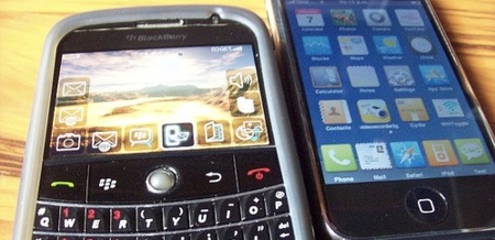 El 12% de los compradores del iPhone 3GS eran usuarios de una BlackBerry