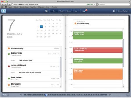 Apple MobileMe Calendar Beta para iPhone con iOS 4.0