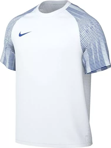 NIKE DH8031-102 M NK DF Academy JSY SS T-Shirt Hombre White/Royal Blue/Royal Blue Tamaño M