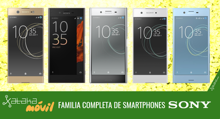 Sony Xperia XZ Premium, XZs, XA1 y XA1 Ultra, así encajan dentro del catálogo completo de smartphones Sony en 2017