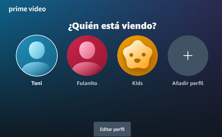 Amazon Prime Video estrena perfiles de usuarios con una experiencia personalizada y la opción de tener hasta seis