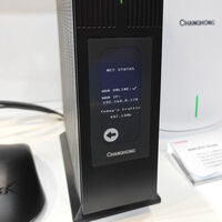 Cuando tu router se estropea te lo dice con luces de colores. Yo he visto el futuro: un router con pantalla a lo Kindle 