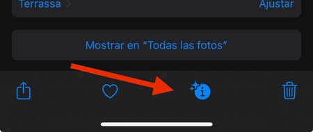 iPhone iOS 17の写真のプロパティ