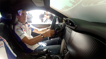 Simulador del Toyota GT86… dentro de un Toyota GT86