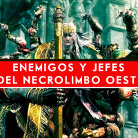 Mapa de Elden Ring con los jefes y principales enemigos del Necrolimbo oeste 