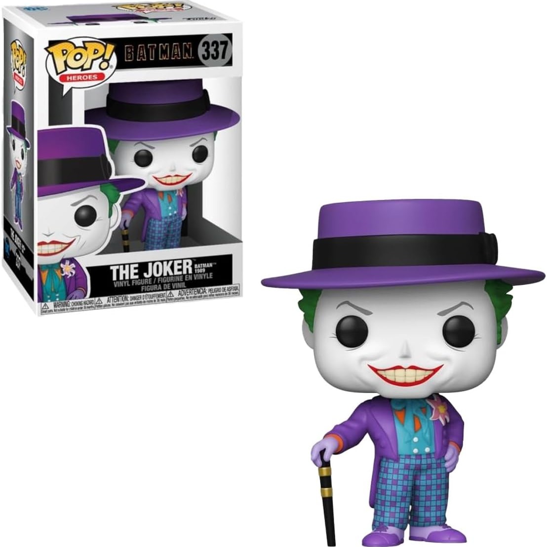 Candide, Boneco, Funko POP! Coringa, DC Comics Batman 1989-10 cm
