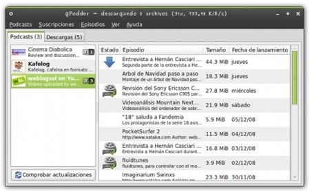 gPodder: gestiona tus suscripciones a podcasts en Gnome