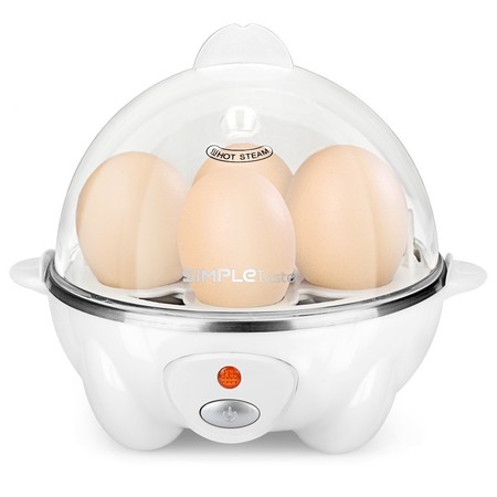 Oferta flash en el hervidor de huevos eléctrico Simpletaste: hasta medianoche costará 13,49 euros en Amazon