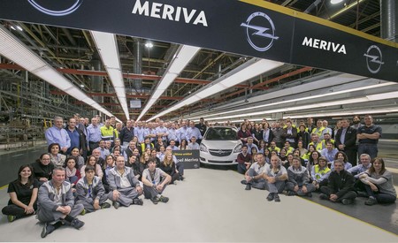 Figueruelas dice adiós al Opel Meriva tras 1,6 millones de unidades fabricadas
