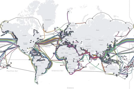 Mapa Mundial Cables