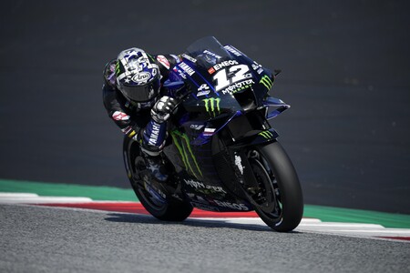 Activa el sonido: así pasó de vueltas Maverick Viñales el motor de su moto y provocó la suspensión de Yamaha