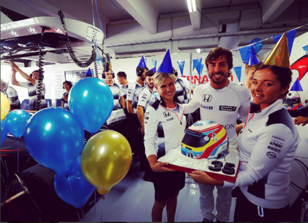 De la felicitación de cumple para Fernando Alonso a la vuelta de David Bustamante