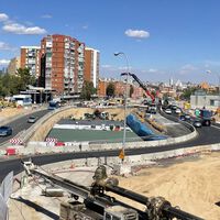 El "Mario Kart" de obstáculos en el que se han convertido las obras de la A-5 ha añadido uno más: curvas peligrosas